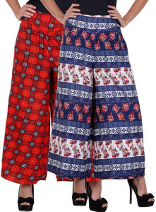 Deewa Regular Fit Women's Multicolor Trousers
