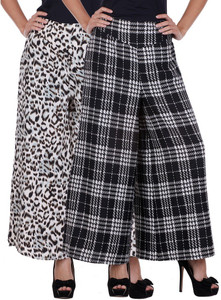 Deewa Regular Fit Women's Multicolor Trousers