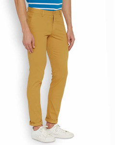 Parx Regular Fit Men s Brown Trousers 