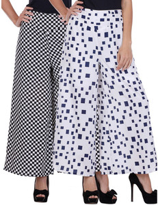 Deewa Regular Fit Women's Multicolor Trousers
