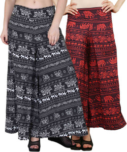 Kannan Regular Fit Women's Multicolor Trousers