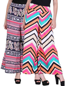 Deewa Regular Fit Women's Multicolor Trousers