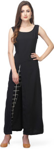 Be-Beu Solid Women's Tunic