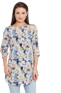 Ruhaan's Floral Print Women's Tunic