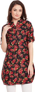 Ruhaan's Floral Print Women's Tunic
