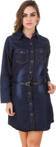 Brandmeup Solid Women's Tunic