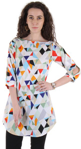 Ruhaan's Geometric Print Women's Tunic