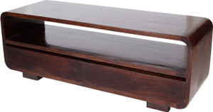 Wood Dekor Solid Wood TV Entertainment Unit