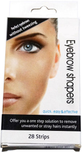 One Personal Care Professional Range Salon Series Eyebrow Shaper 28 Strips