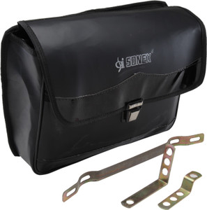 HRU Two Wheeler Side Bag One side Black Leatherette Motorbike Saddlebag Price in India Buy HRU Two Wheeler Side Bag One side Black Leatherette Motorbike Saddlebag online at Flipkart
