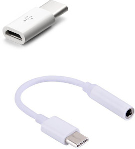 Freya TYPE C TO HEADPHONE ADAPTER WITH TYPE C TO MICRO USB Adapter