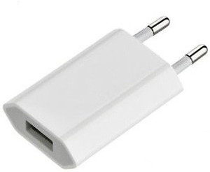 De-TechInn 2 Pin Universal Plug Wall Charging USB Adapter
