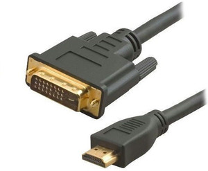Tech Gear Hdmi To Dvi D Dual Link Cable Gold Plated 1.5 Mtr HDMI Connector