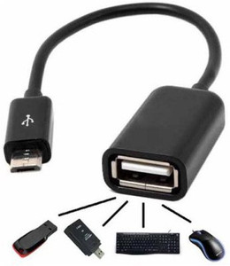TECHSHARP Micro USB OTG cable Micro USB OTG cable for tablets and mobiles USB Cable
