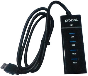 Prozini Ultra 5 Gbps - 3.3 ft Cable PZULM4PH v3.0 USB Hub