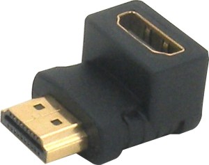 MX Hdmi. Male to Female extension RIGHT ANGLE 