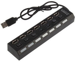 Smacc HIGH QUALITY 7 PORT 7 SWITCH USB Hub