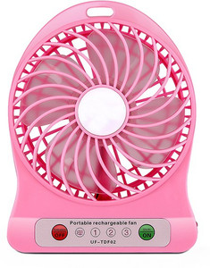 My Dress My Style Mini Portable Rechargeable - Pink Color 1*Fan USB Fan