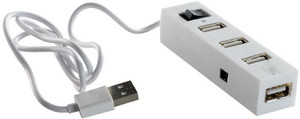 Ocean 4 Port Single Switch High-Speed USB Hub