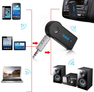 VibeX VBX-106 ™ Wireless 4.1 Car Receiver 3.5mm Music Stereo Aux Audio Speaker Adapter Bluetooth