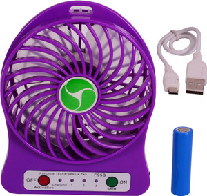 Sunnex Mini Portable Rechargeable S 1 MF USB Fan