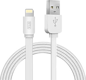 STA MFI Certified Flat Charge & Data Lightning Cable