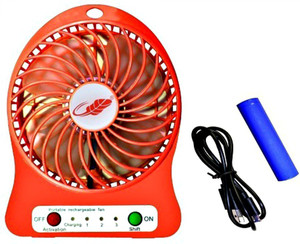 NRTRADING Portable, Battery Operated Powerful Rechargeable Hi - Speed-Zoom USB Fan
