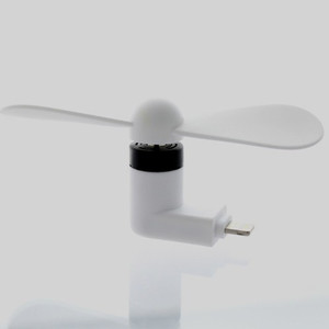 Mobifan Lightning pin fan for iPhone (White) MOBFWI01 USB Fan