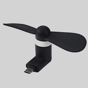 Mobifan Android Micro USB fan (Black) Mobile fan BL01 USB Fan