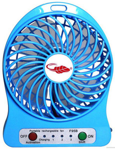 Shopimoz High Speed Pack of 1 Mini Portable USB Fan