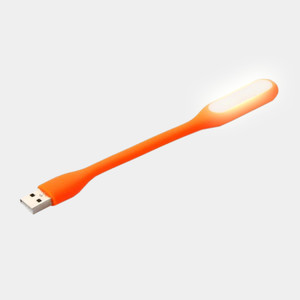 Ample Wings Notebook Desktop Power Bank Amazing Mini (Warm White) , Portable Reading Work Bed Flexible Adjust Angle Lamp for Laptop Led Light
