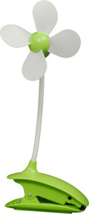 Montez Portable Clip Rechargeable 1613 USB Fan