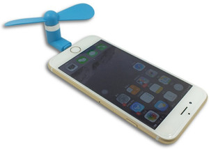 V2 MINI MOBILE COOLER FOR IPHONE 5 5S 6 6PLUS 8 Pin USB Fan