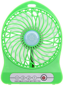 Galexy Portable, Portable, Battery Operated Powerful Rechargeable USB Fan