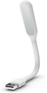 Generix Flexible Portable Bendable Mini USB Led Lamp WHITE USB Powered Ultra Bright Led Light