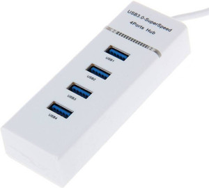 Cremar High Speed 4 Ports Portable Light 5Gbps Splitter Adapter for Laptop PC / Notebook / Computer 3.0 USB Hub