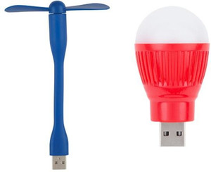 Lens Small Vintage LUFB-001 USB Fan, Led Light