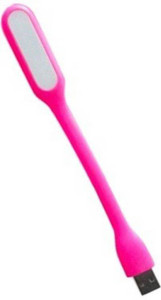 CheckSums Adjustable & Flexible Mini USB LED Light for Laptop, Powerbank & Other USB Devices 11867 Led Light Pink Led Light