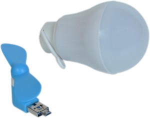 Hench android fan and usb led bulb H-0163 USB Fan, Led Light