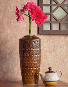 Orange Tree Ot0010l Vase Filler Bolus Etched Vase Brown Best Price