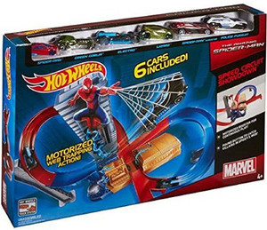 HOT WHEELS The Amazing Spider Man 2 Speed Circuit Showdown Track