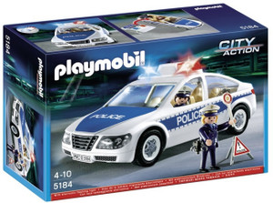 Playmobil Police Car with Flashing Light Police Car with