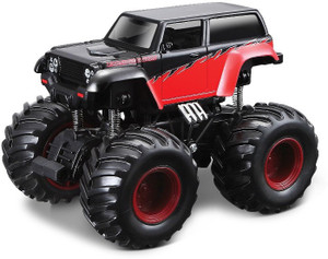 Maisto Earth Shockers Black Jeep Monster Truck Earth Shockers