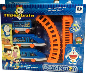 Doraemon train top toy