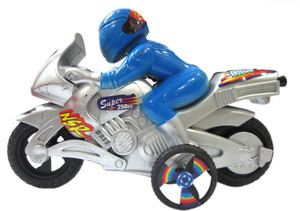 DCS Super Power Racing Bike Toy For Kids Multicolour Super