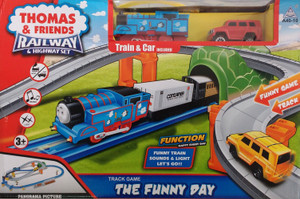 Jaibros Thomas and Friends Railway Highway Train Set Thomas