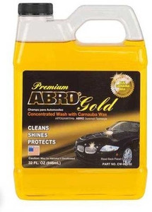 Abro Premium Gold + Super Sponge Car Washing Liquid
