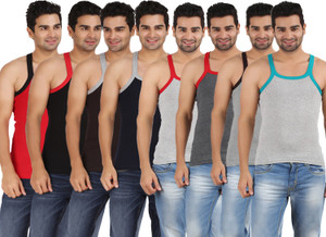 wyatt men vest(pack of 8) WYGym-8COMBO-Vest088-ML