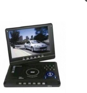 portable 7.8inch tft dvd player with tv tuner & 3d 7.8 inch dvd player(black)