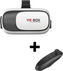 Profusse VR2.0 VR Box with Black Wireless Bluetooth Remote 6 inch Blu-ray Player